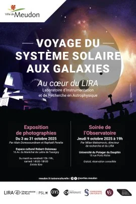 Between exhibitions and conferences, the LIRA invites itself to Meudon !
