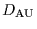 $D_{\rm {AU}}$