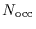 $N_{\rm {occ}}$