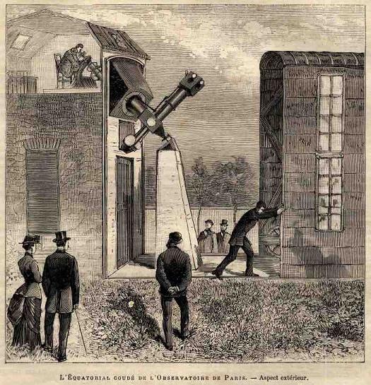 Le grand �quatorial coud� de l'observatoire de Paris
